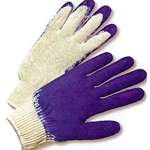 String Knit Latex Coated Glove
