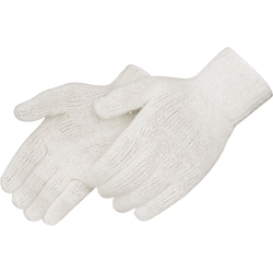 White String Knit Glove L